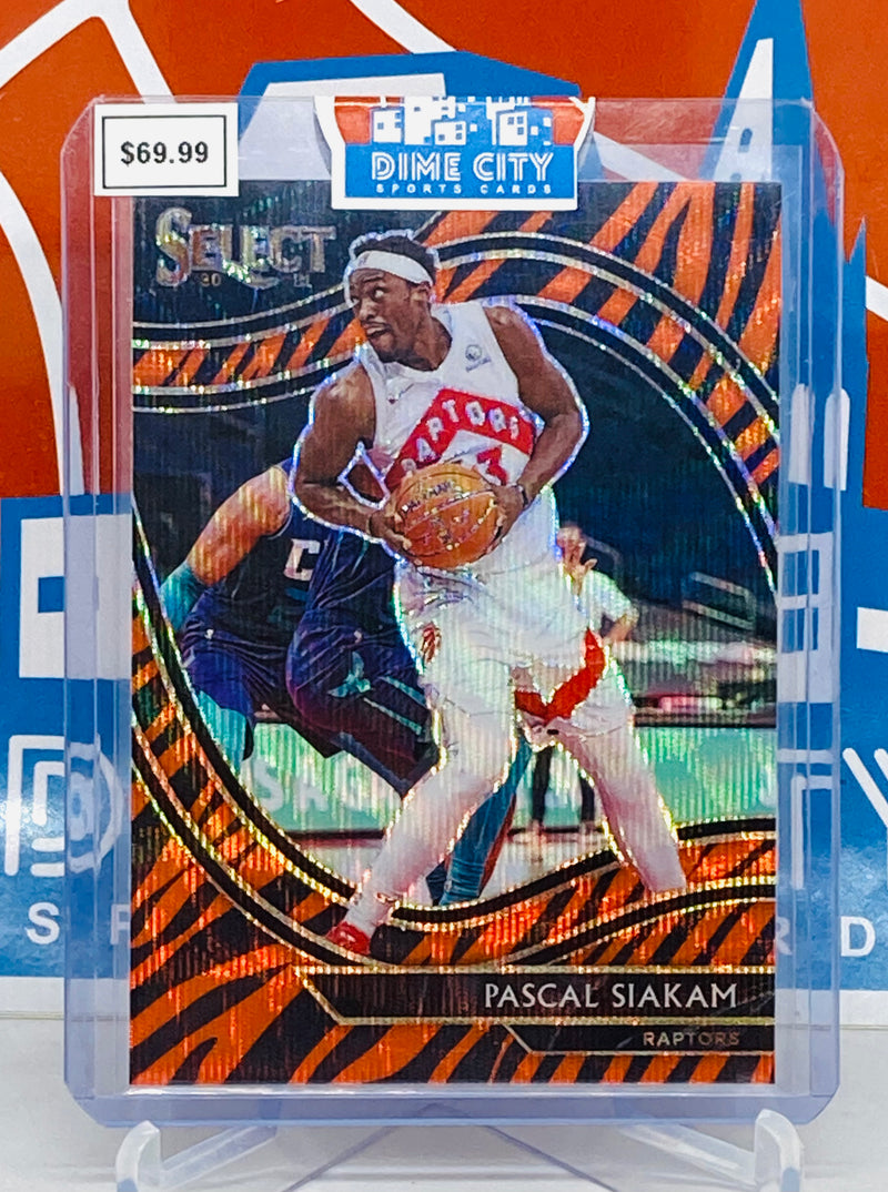 Panini Select 2020-21 Courtside Tiger Prizm SSP