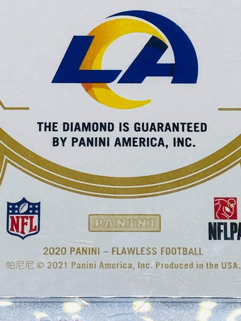 Panini Flawless Football 2020 Diamond Card #/7