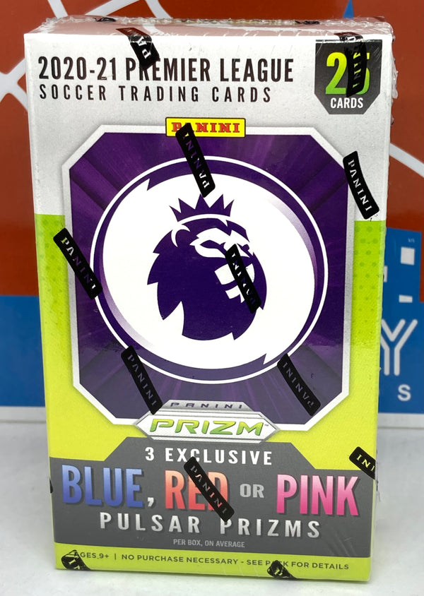 Panini Prizm EPL Soccer 2020-21 Cereal Box