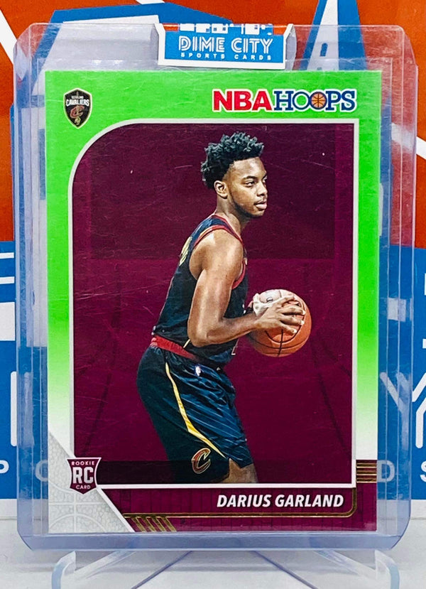 Panini NBA Hoops 2019-20 Neon Green Parallel Rookie