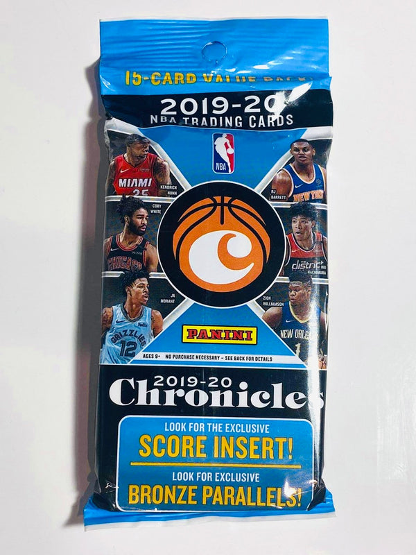 Panini Chronicles 2019-20 Value Pack (15 Cards)